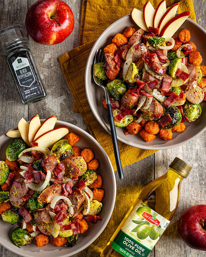 Oktoberfest Chicken Sausage & Sweet Potato Bowls